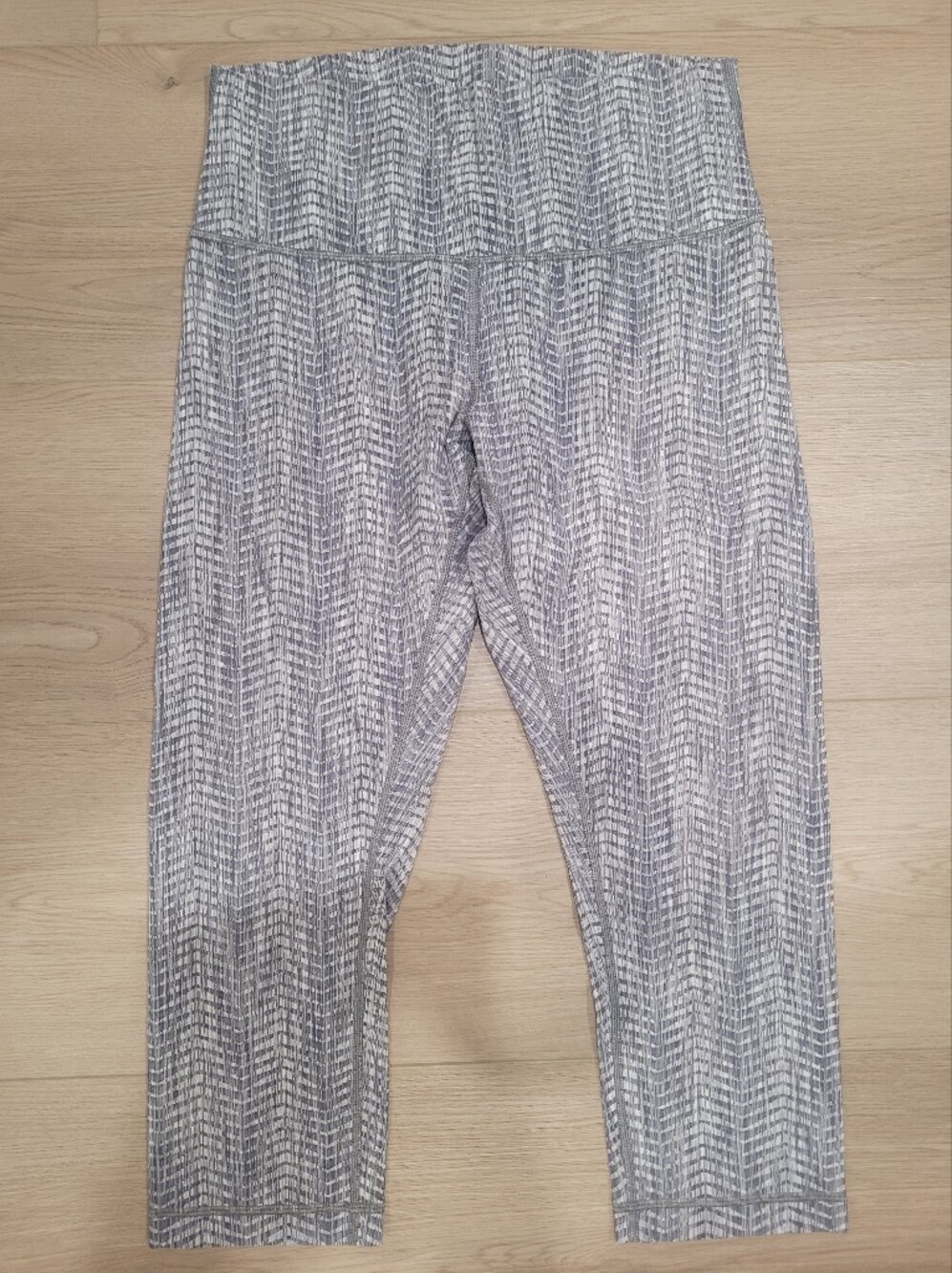 lululemon athletica Grey Patterned Skinny Leggings